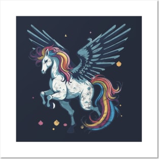 Vintage Unicorn Posters and Art